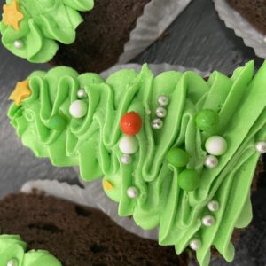Rich Chocolate Sponge & Buttercream Christmas Tree