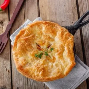 Chicken, Leek & Chorizo Pie